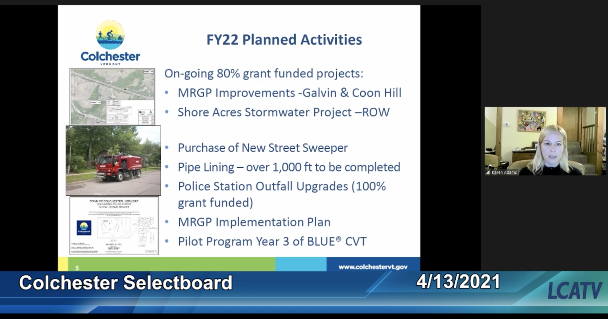 Screenshot from 4/13 Meeting
